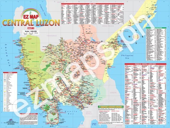 Central Luzon Ez Maps 